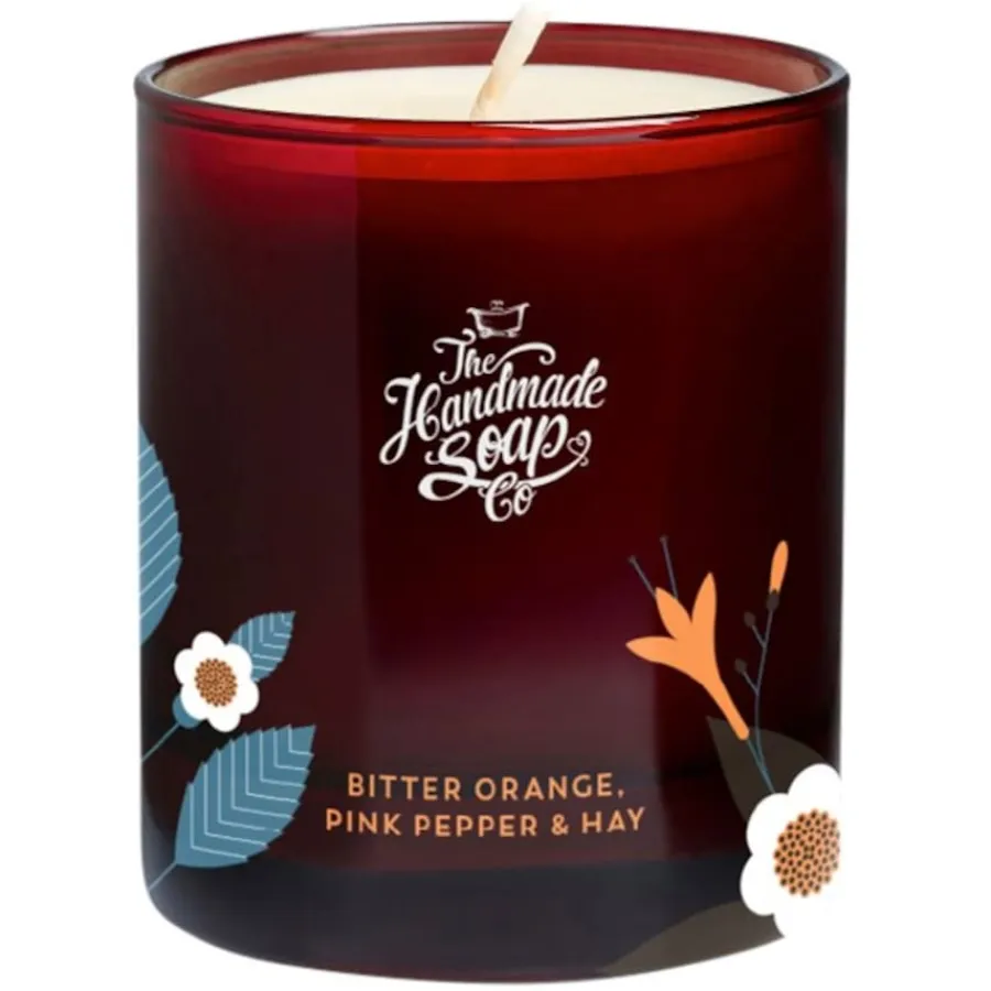 The Handmade Soap Bitter Orange, Pink Pepper & Hay Candle von Outlet