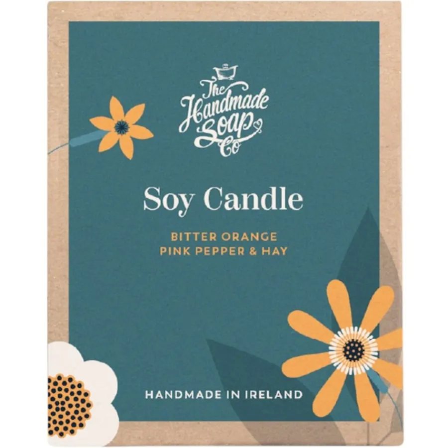The Handmade Soap Bitter Orange, Pink Pepper & Hay Candle von Outlet
