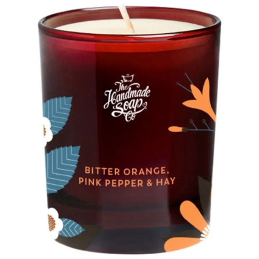 The Handmade Soap Bitter Orange, Pink Pepper & Hay Candle von Outlet