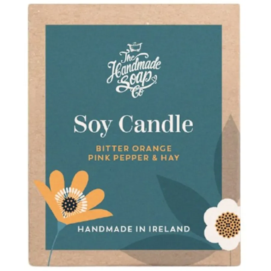 The Handmade Soap Bitter Orange, Pink Pepper & Hay Candle von Outlet