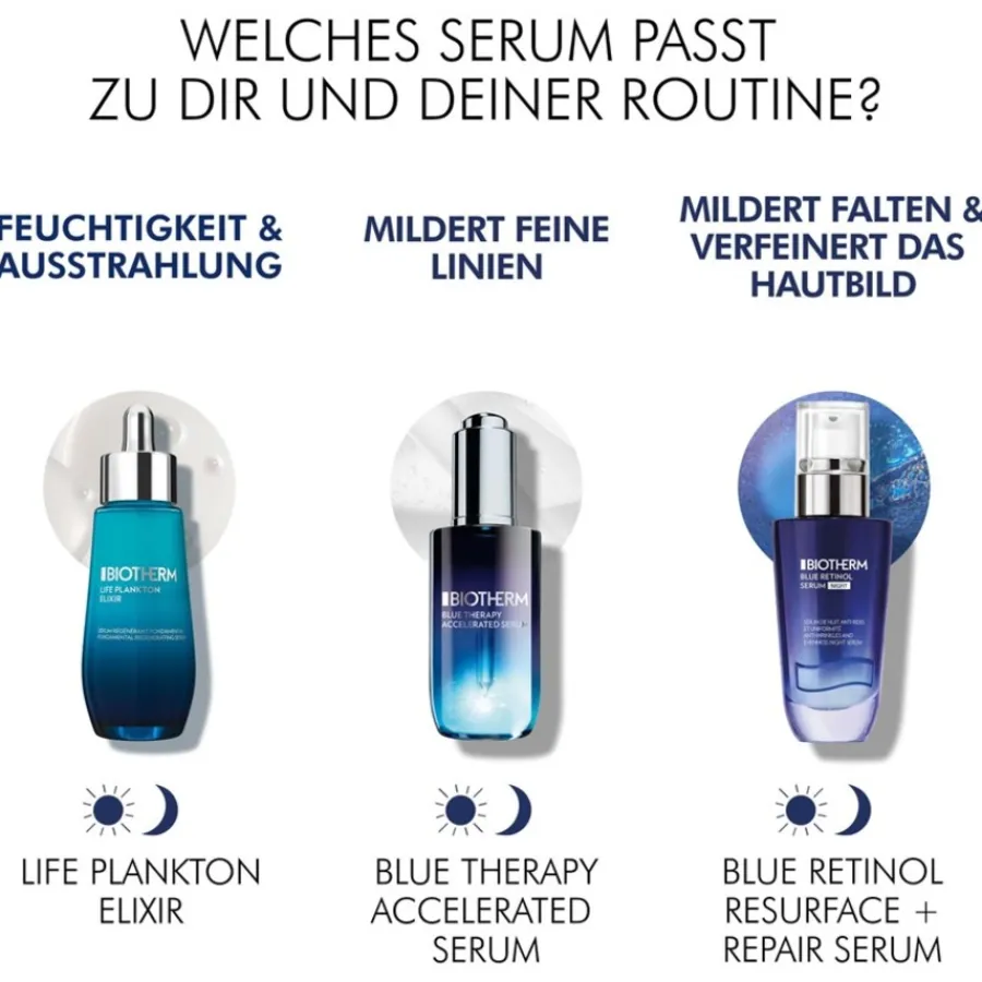 Biotherm Blue Therapy Blue Retinol Resurface + Repair Night Serum von