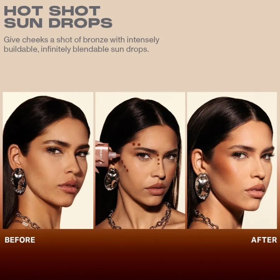 Morphe Blush & Bronzer Hot Shot Bronze Drops von Outlet