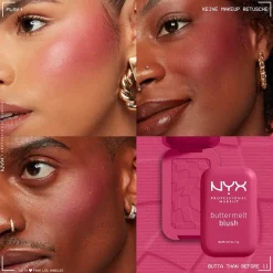 NYX Professional Makeup Blush Buttermelt Blush von Online