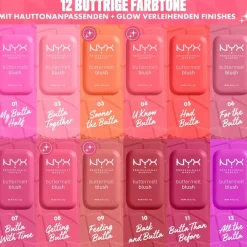 NYX Professional Makeup Blush Buttermelt Blush von Online