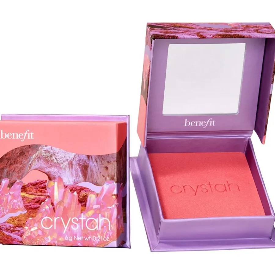 Benefit Blush Crystah Rouge Erdbeerrosa von