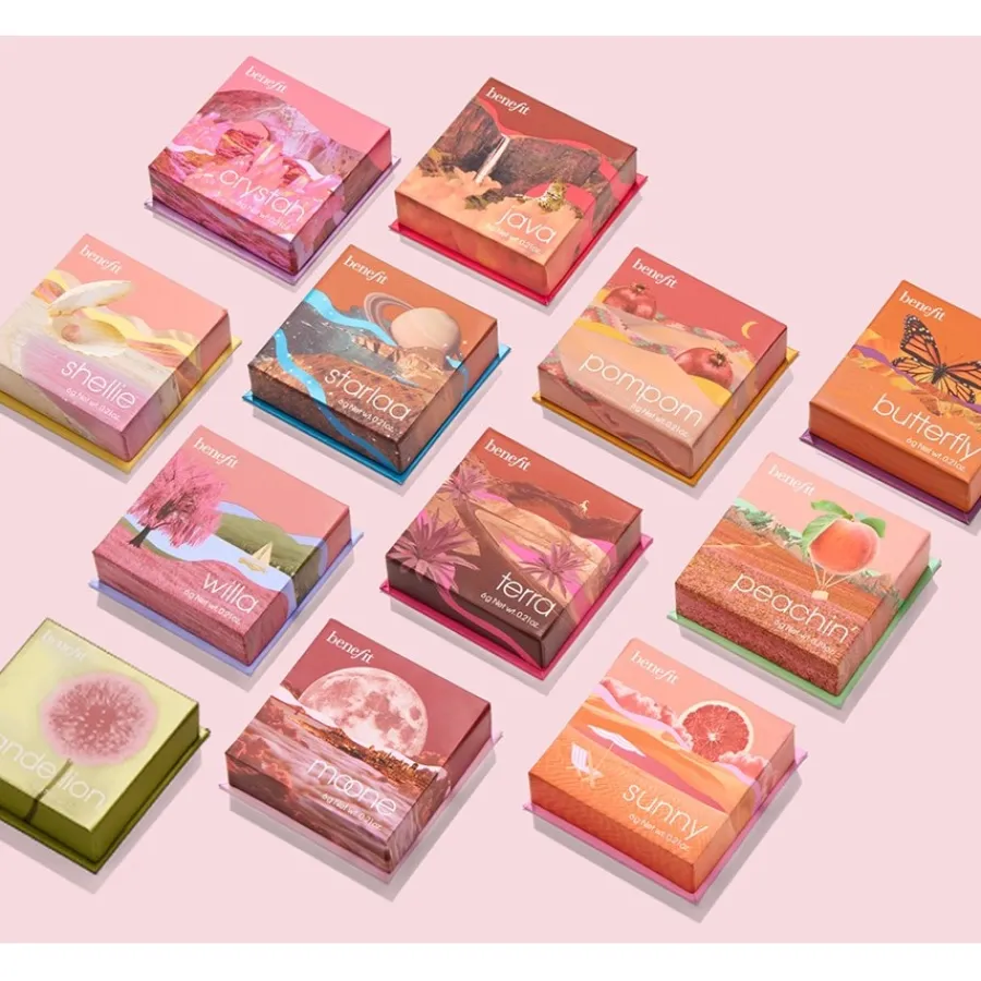 Benefit Blush Crystah Rouge Erdbeerrosa von