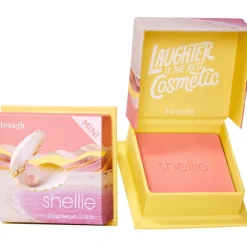 Benefit Blush Shellie Rouge Mini Softem Rosa mit Perlmuttschimmer von