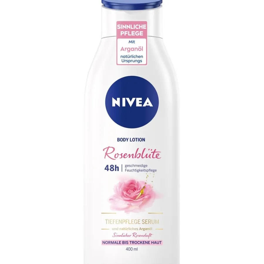 NIVEA Body Lotion und Milk 3-in-1 Rosenblüte Body Lotion von