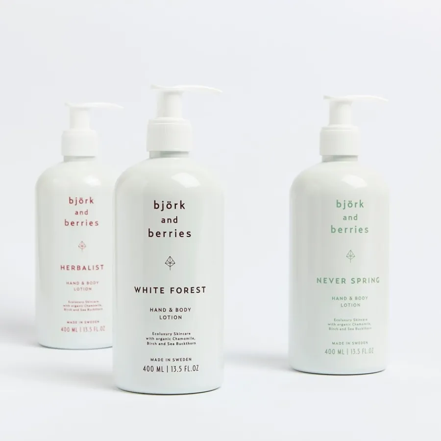 Bju00F6rk u0026 Berries Botanist Hand & Body Lotion von Björk & Berries New