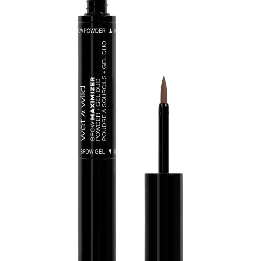 wet n wild Brauen Brow Maximizer Powder + Gel Duo von Neutral Brown Online