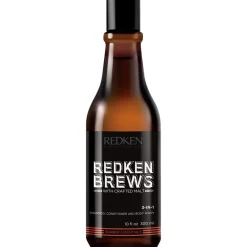 Redken Brews 3-in-1 Shampoo, Conditioner and Body Wash von