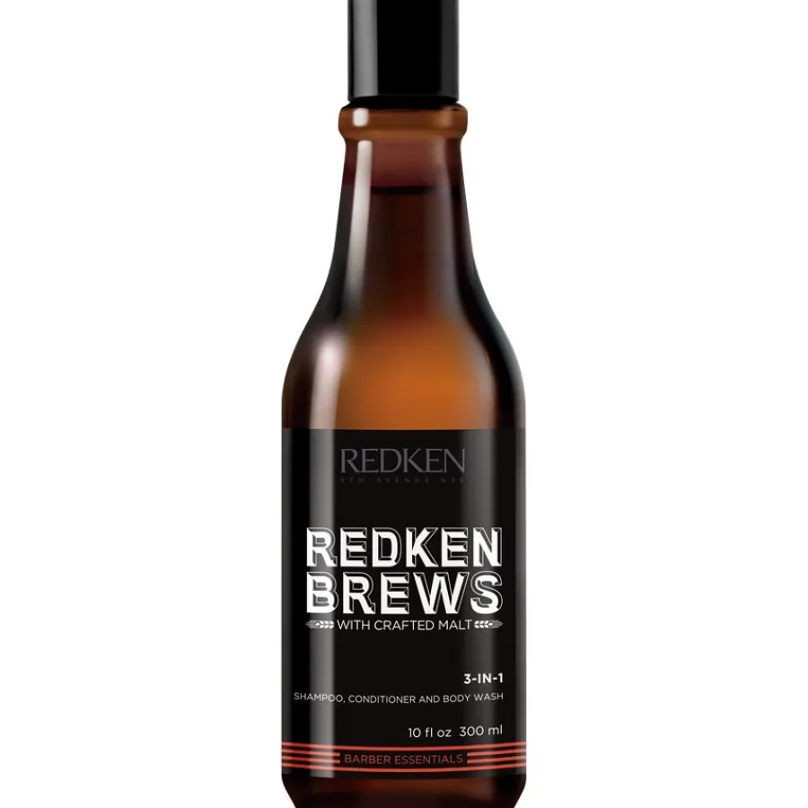 Redken Brews 3-in-1 Shampoo, Conditioner and Body Wash von