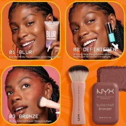 NYX Professional Makeup Bronzer Buttermelt Bronze Bronzer von