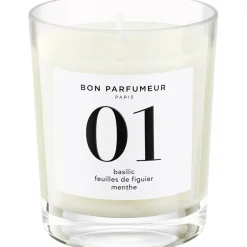 BON PARFUMEUR Candles 01 Basil, Fig Leaf, Mint von