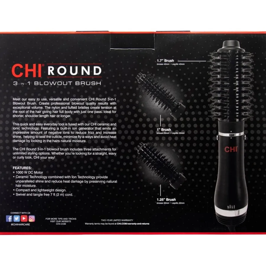 CHI Volumizer 3-in-1 Blowout Brush