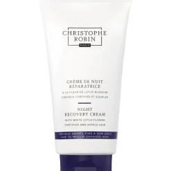 Christophe Robin Night Recovery Hair Cream with White Lotus Flower