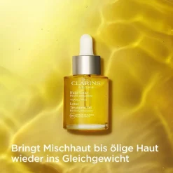CLARINS Huile Lotus Peaux mixtes ou grasses Gesichtsöl für Mischhaut mit Neigung zu öliger Haut