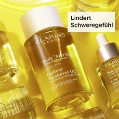 CLARINS Huile "Anti Eau" Verfeinerndes, ausgleichendes Körperpflege-Öl aus 100% Pflanzenextrakten New