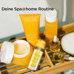 CLARINS Huile "Anti Eau" Verfeinerndes, ausgleichendes Körperpflege-Öl aus 100% Pflanzenextrakten New