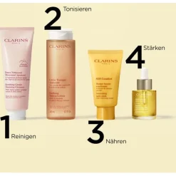CLARINS Huile Santal Peaux sèches ou rosées Gesichtsöl für trockene oder zu Rötungen neigende Haut