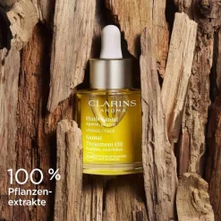 CLARINS Huile Santal Peaux sèches ou rosées Gesichtsöl für trockene oder zu Rötungen neigende Haut