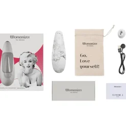 Womanizer Classic 2 Klitoris-Stimulator 2 Marble Marilyn Monroe - Special Edition von