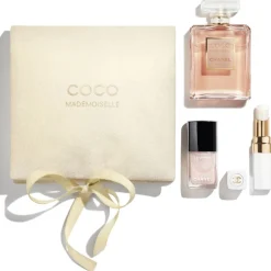 CHANEL COCO MADEMOISELLE COCO MADEMOISELLE SET Das Set für einen natürlichen Look: Eau de Parfum 50 ml, Rouge Coco Baume Dreamy White, Le Vernis Ballerina von