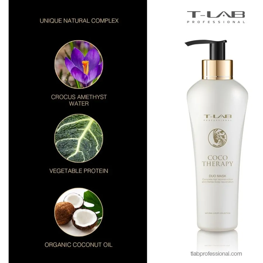 T-LAB Professional Coco Therapy Duo Mask von Best