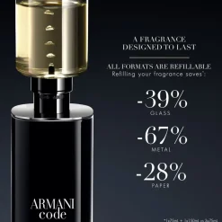 Armani Code Homme Eau de Parfum Spray - nachfüllbar von