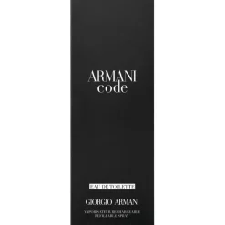 Armani Code Homme Eau de Toilette Spray - nachfüllbar von