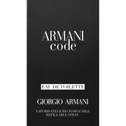 Armani Code Homme Eau de Toilette Spray - nachfüllbar von