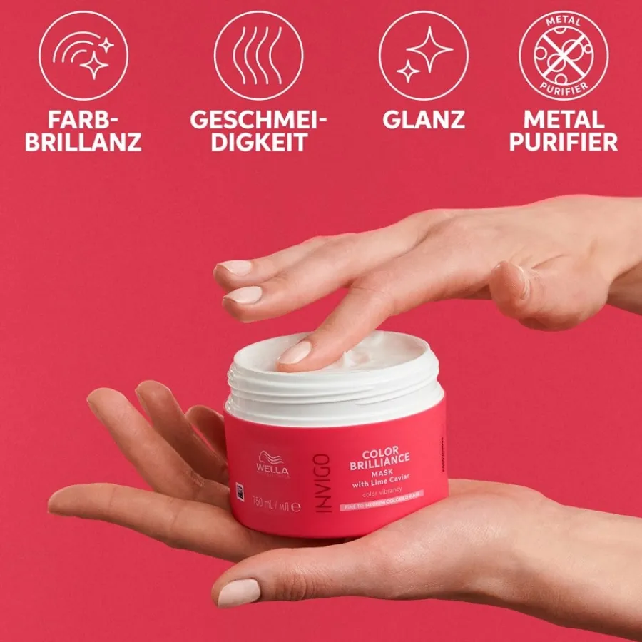 Wella Color Brilliance Vibrant Color Mask Fine/Normal Hair von Best