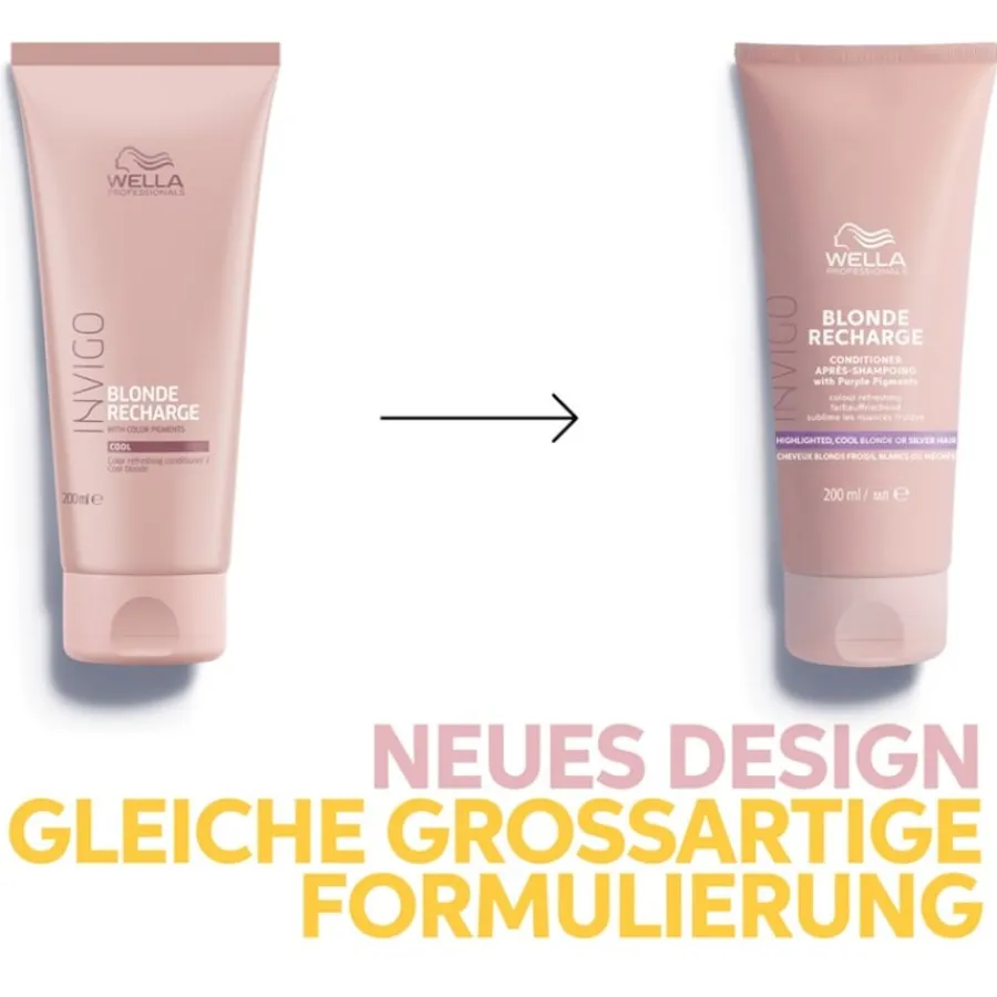 Wella Color Recharge Color Refreshing Conditioner Cool Blonde Blonde Recharge von New