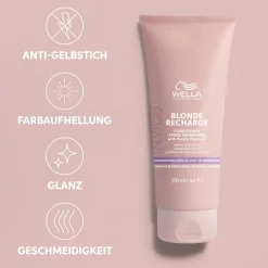Wella Color Recharge Color Refreshing Conditioner Cool Blonde Blonde Recharge von New