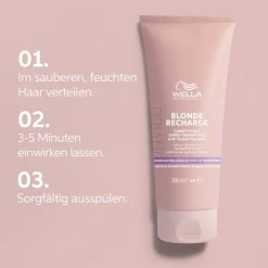 Wella Color Recharge Color Refreshing Conditioner Cool Blonde Blonde Recharge von New