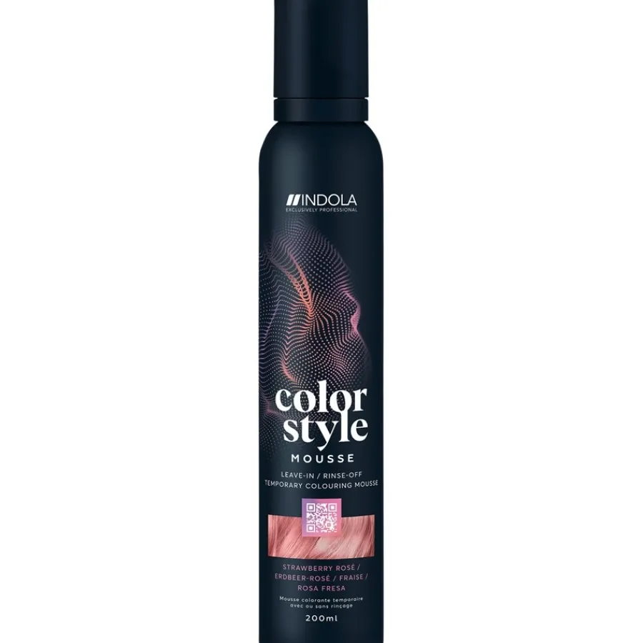 INDOLA Color Style Mousse Strawberry Rose von