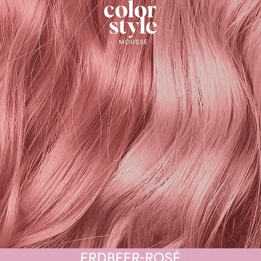INDOLA Color Style Mousse Strawberry Rose von