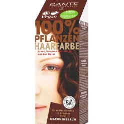Sante Naturkosmetik Coloration 100% Pflanzen-Haarfarbe-Pulver von Outlet