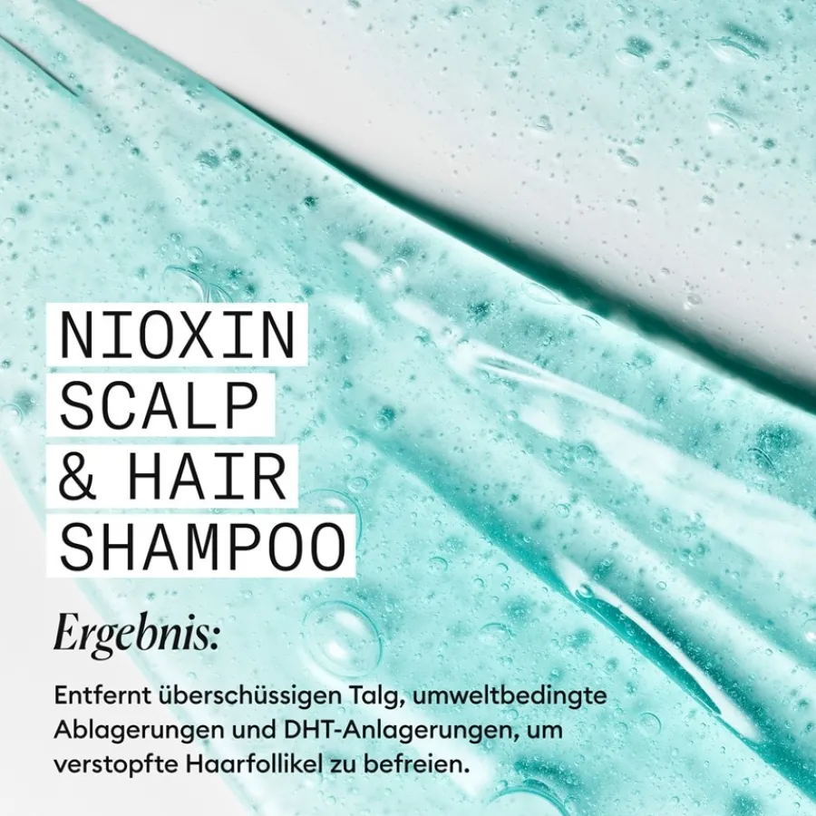 Nioxin Coloriertes, dezent dünner werdendes Haar Cleanser Shampoo Colored Hair Light Thinning von