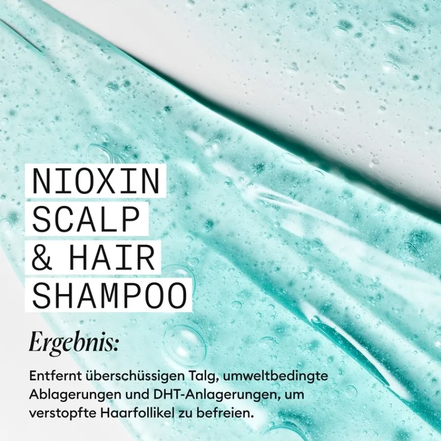 Nioxin Coloriertes, dezent dünner werdendes Haar Cleanser Shampoo Colored Hair Light Thinning von