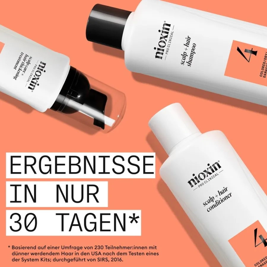 Nioxin Coloriertes, sichtbar dünner werdendes Haar Cleanser Shampoo Colored Hair Progressed Thinning von
