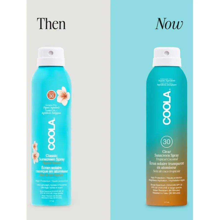 Coola Classic Sunscreen Spray SPF 30 Tropical Coconut