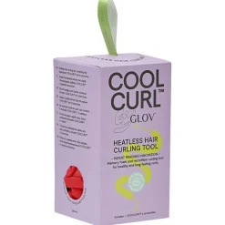 GLOV Coolcurl™ Hitzefreies Lockenwickler-Set Cool Curl Red von