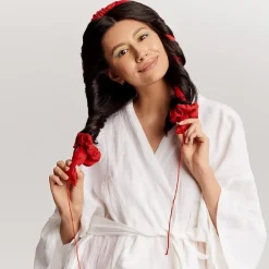 GLOV Coolcurl™ Hitzefreies Lockenwickler-Set Cool Curl Red von