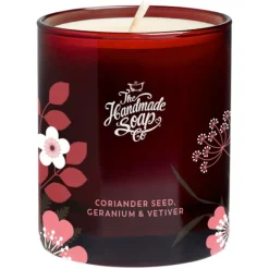 The Handmade Soap Coriander Seed, Geranium & Vetiver Soy Candle von