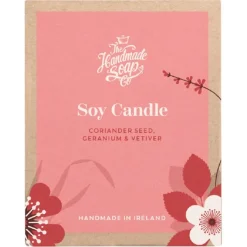 The Handmade Soap Coriander Seed, Geranium & Vetiver Soy Candle von