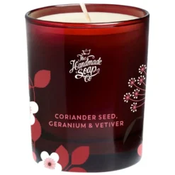 The Handmade Soap Coriander Seed, Geranium & Vetiver Soy Candle von