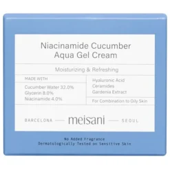 Meisani Creme Niacinamide Cucumber Aqua Gel Cream von New