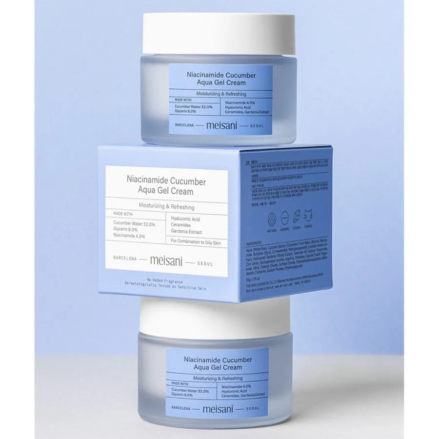 Meisani Creme Niacinamide Cucumber Aqua Gel Cream von New