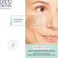 DADO SENS ANTI-PIGMENTFLECKEN SERUM - bei zu Überpigmentierung neigender Haut